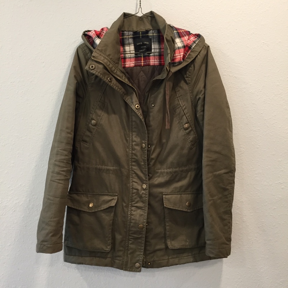 Love Tree Cargo Jacket